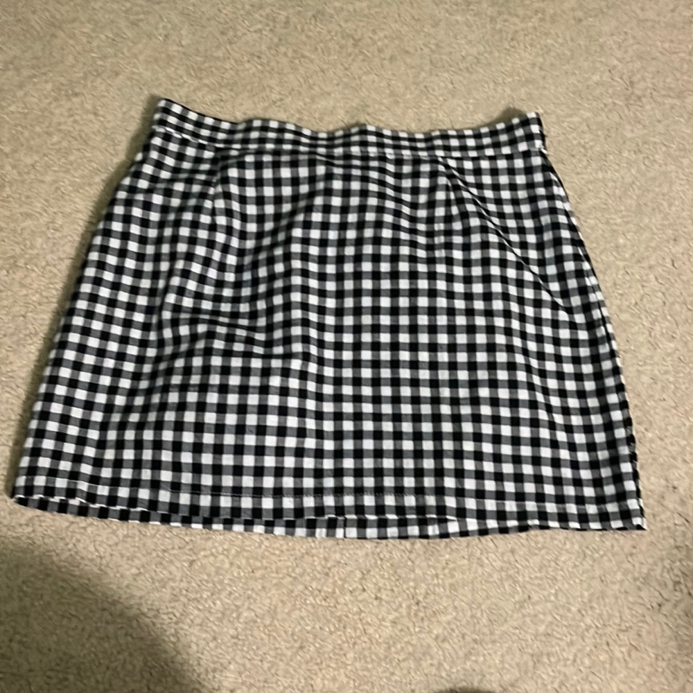 Plaid Skirt